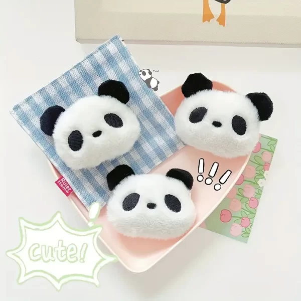 Broche Panda en Peluche Adorable